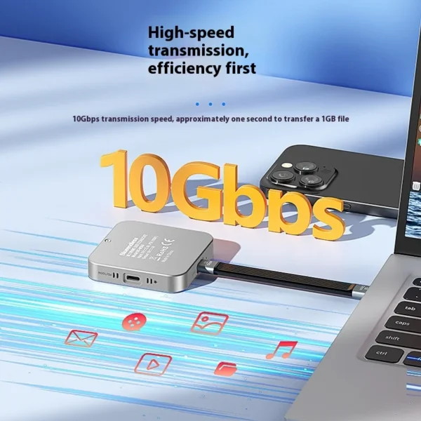 Mobile Accessories M.2 NVMe USB3.0 Phone Magnetic SSD