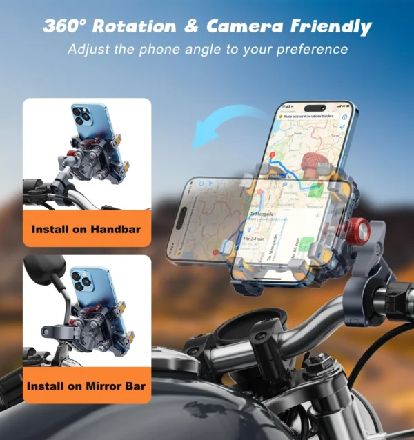 Handheld Accessories High-Speed Secure Lock for 6"-7.2" Phone